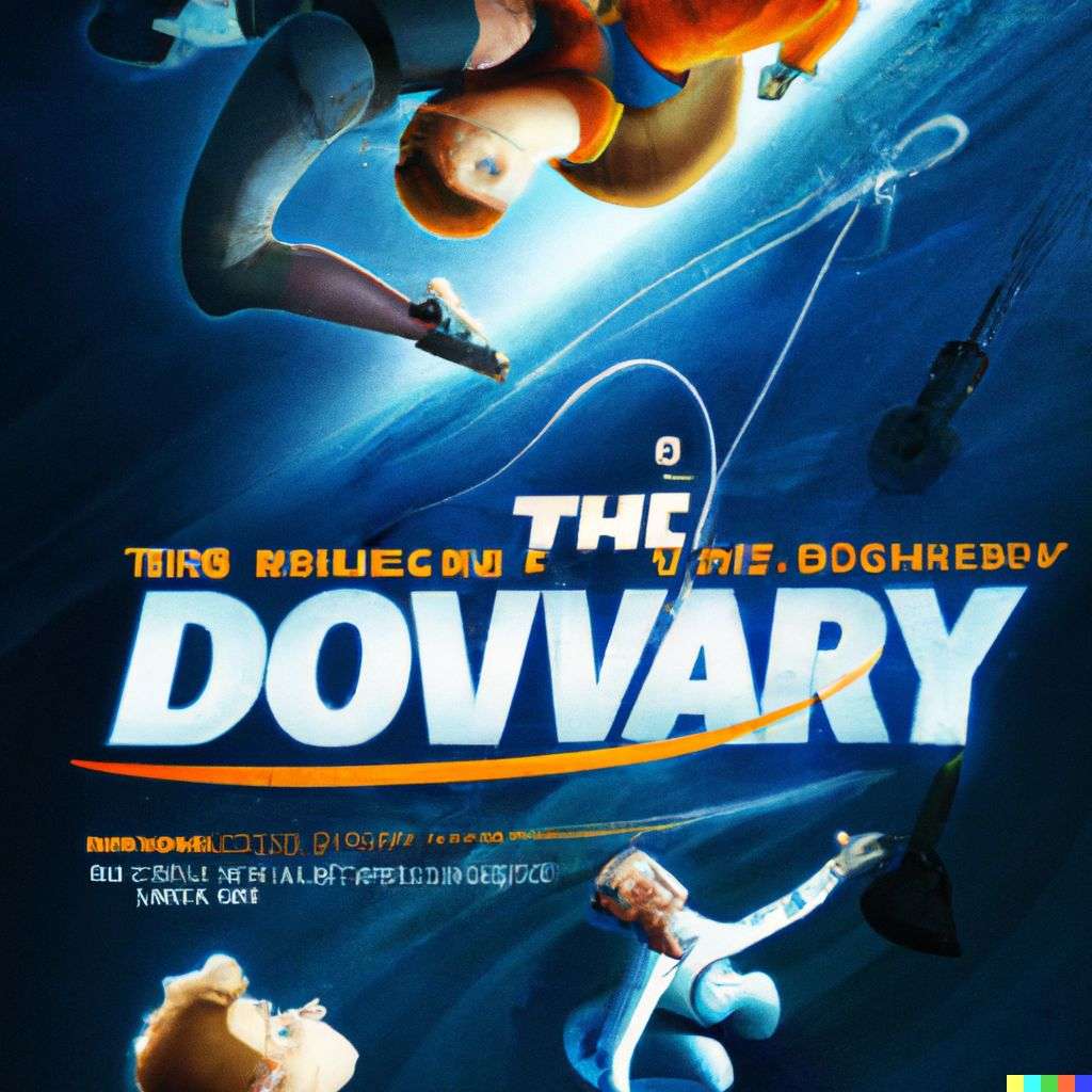 the discovery of gravity, promotional poster for a Disney movie